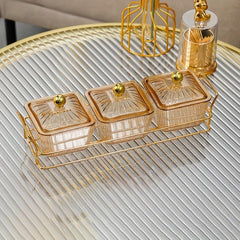 Dining Table Snack Boxes with Bracket Set Wedding Party Supplies