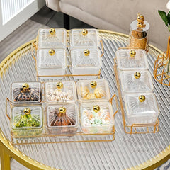 Dining Table Snack Boxes with Bracket Set Wedding Party Supplies
