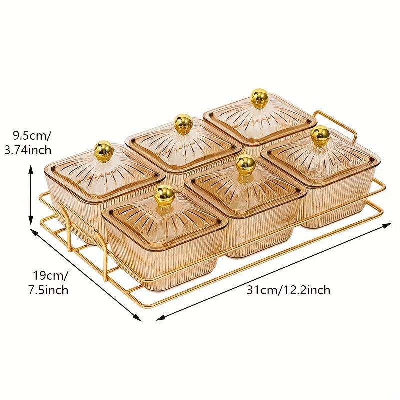 Dining Table Snack Boxes with Bracket Set Wedding Party Supplies