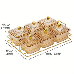 Dining Table Snack Boxes with Bracket Set Wedding Party Supplies