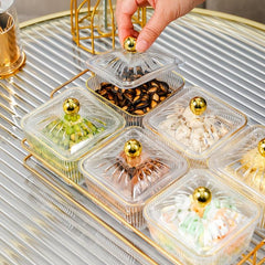 Dining Table Snack Boxes with Bracket Set Wedding Party Supplies