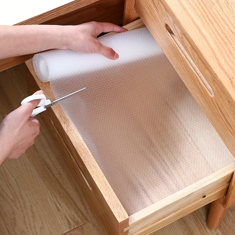Waterproof Kitchen Cabinet Mat Stickers Antibacterial Drawer Paper