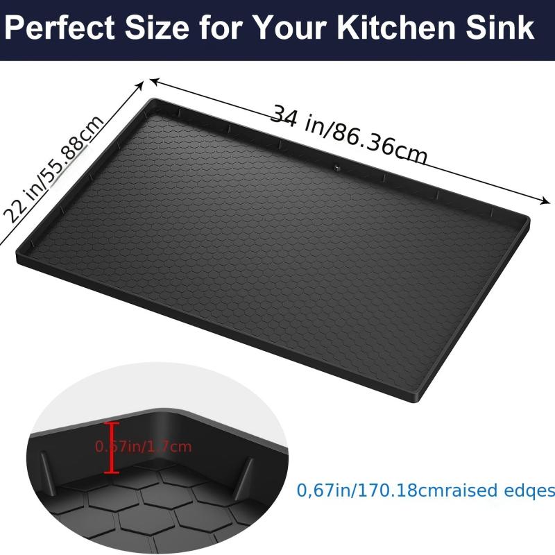 Silicone Sink Mat Anti Leakage Kitchen Drainage Mat