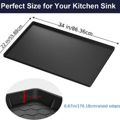 Silicone Sink Mat Anti Leakage Kitchen Drainage Mat