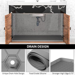 Silicone Sink Mat Anti Leakage Kitchen Drainage Mat