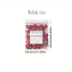 Thickened Double Band Sub Sealed Fresh keeping Bag - 30pcs