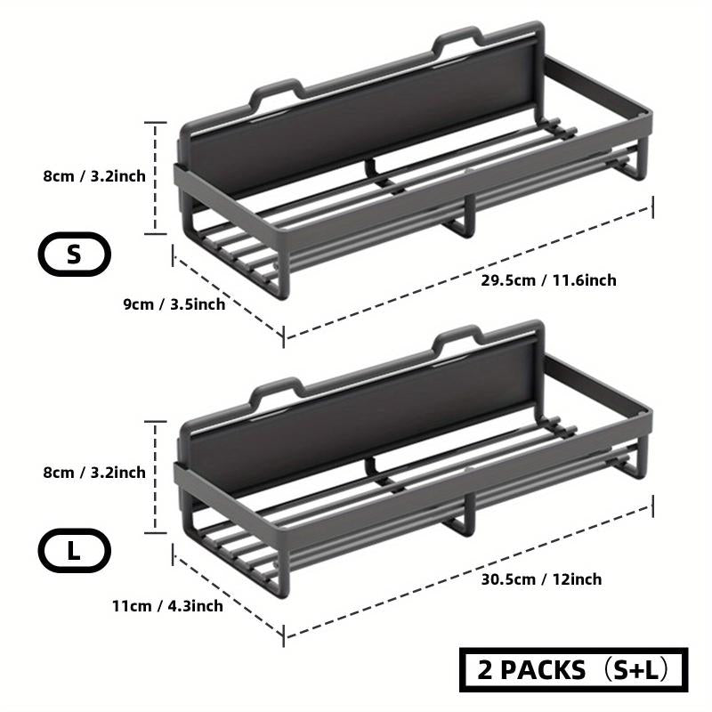 4pcs Magnetic Spice Rack For Refrigerator Space Saving Organizer