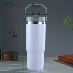 30oz Thermocooler Vacuum Flask Stainless Steel Tumbler for Home Office Car