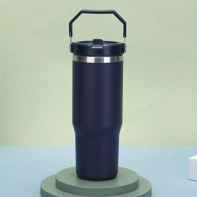 30oz Thermocooler Vacuum Flask Stainless Steel Tumbler for Home Office Car