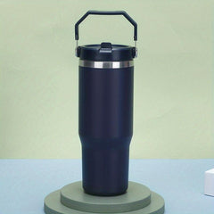 30oz Thermocooler Vacuum Flask Stainless Steel Tumbler for Home Office Car