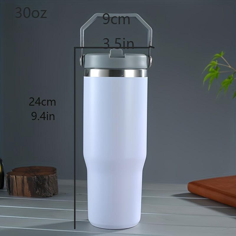 30oz Thermocooler Vacuum Flask Stainless Steel Tumbler for Home Office Car