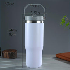 30oz Thermocooler Vacuum Flask Stainless Steel Tumbler for Home Office Car