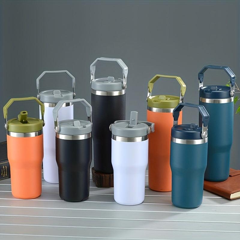 30oz Thermocooler Vacuum Flask Stainless Steel Tumbler for Home Office Car