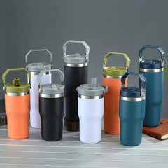30oz Thermocooler Vacuum Flask Stainless Steel Tumbler for Home Office Car