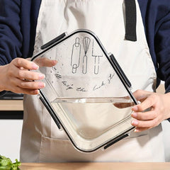 3pcs High Transparent Sealed Fresh keeping Box Set For Food Storage