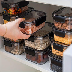3pcs High Transparent Sealed Fresh keeping Box Set For Food Storage