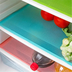 4pcs LGBT Rainbow Shelf Liners for Gay Pride Refrigerator Mat