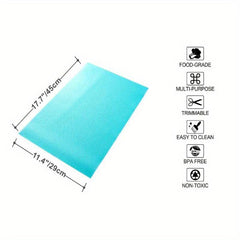 4pcs LGBT Rainbow Shelf Liners for Gay Pride Refrigerator Mat