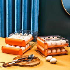 Leak-Proof Egg Storage Box with Lid