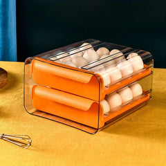 Leak-Proof Egg Storage Box with Lid