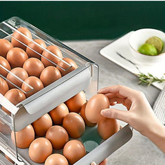 Leak-Proof Egg Storage Box with Lid