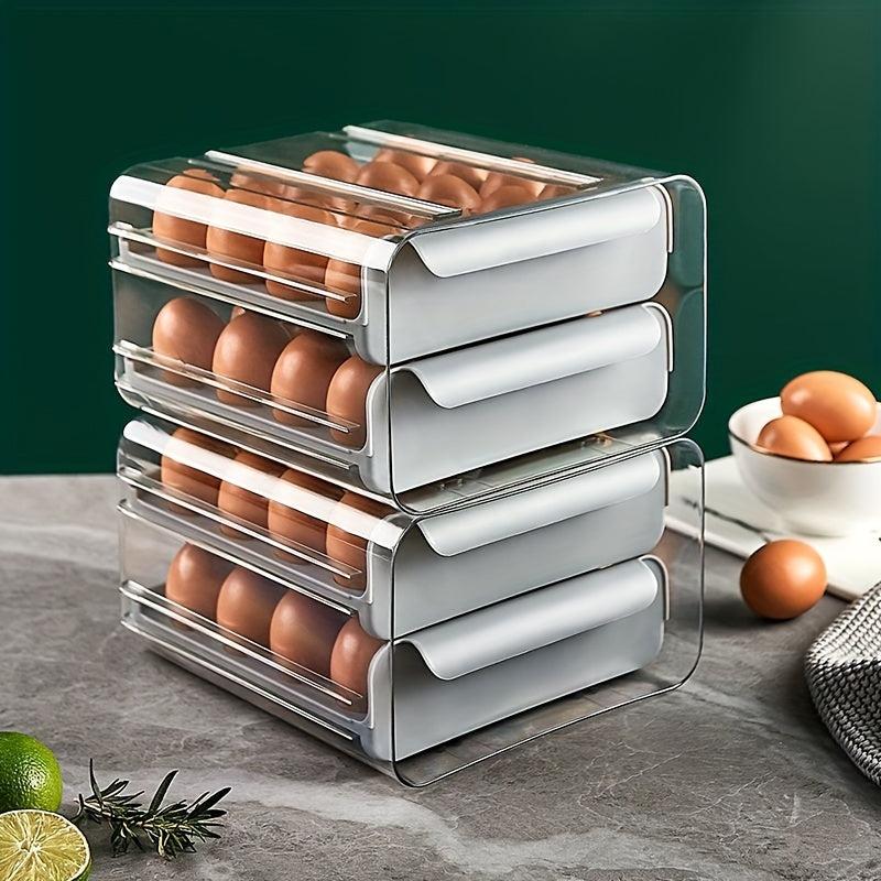 Leak-Proof Egg Storage Box with Lid