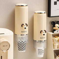 Wall Mounted Cup Holder for Water Dispenser Home Office Gym