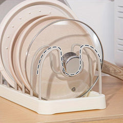 Pot And Pan Organizer Rack For Kitchen Cabinet