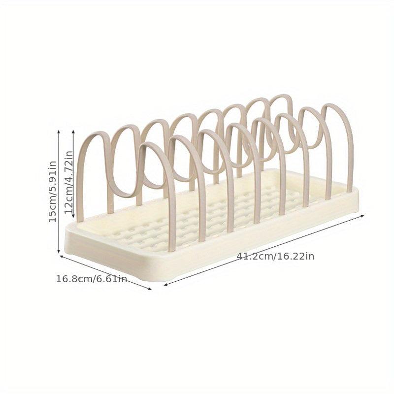 Pot And Pan Organizer Rack For Kitchen Cabinet