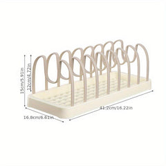 Pot And Pan Organizer Rack For Kitchen Cabinet