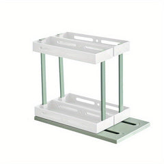 Rotating Cabinet Drawer Organize Kitchen and Under Sink