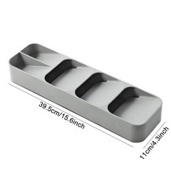 Cutlery Storage Tray Holder Organizer Container For Knives Rack