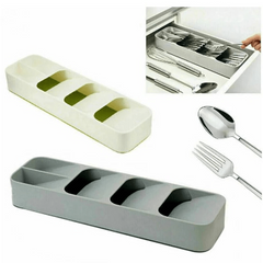 Cutlery Storage Tray Holder Organizer Container For Knives Rack