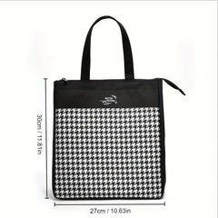 Insulated Lunch Bag Reusable Aluminum Foil Lunch Box Waterproof Leakproof