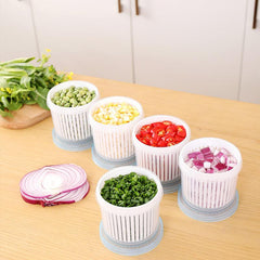 BPA Plastic Food Storage Container with Drainage for Vegetables and Fruits