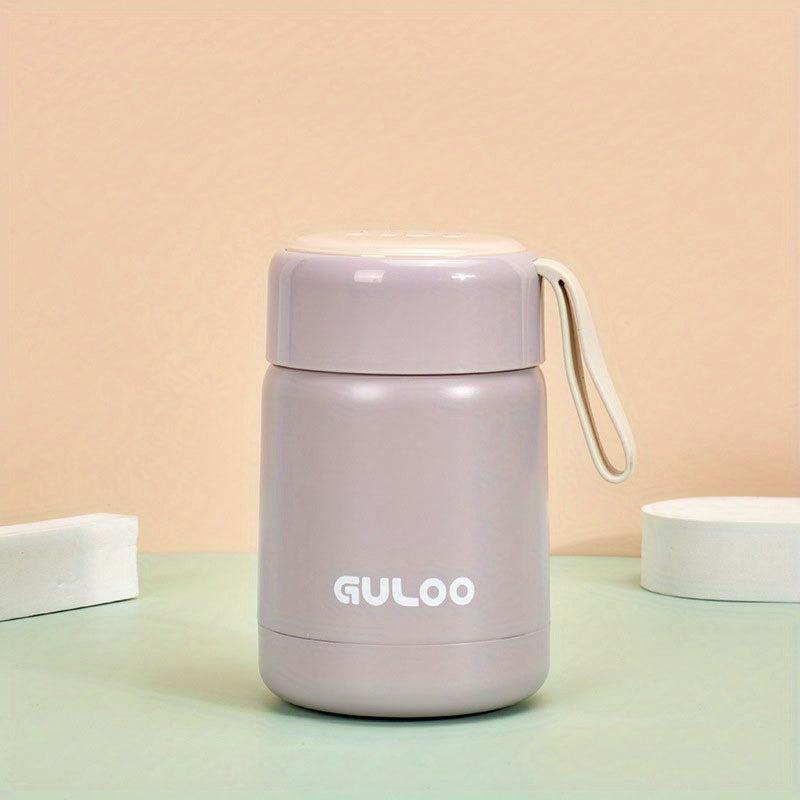 Vacuum Flask With Lanyard Keeps Drinks Hot or Cold for Hours
