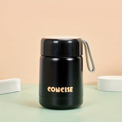 Vacuum Flask With Lanyard Keeps Drinks Hot or Cold for Hours