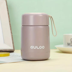 Vacuum Flask With Lanyard Keeps Drinks Hot or Cold for Hours