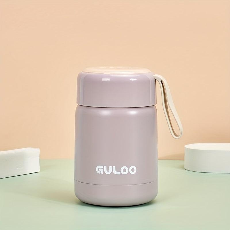 Vacuum Flask With Lanyard Keeps Drinks Hot or Cold for Hours