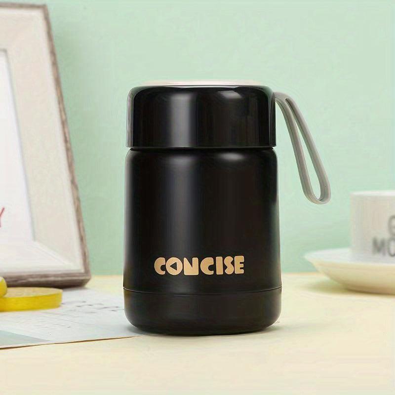 Vacuum Flask With Lanyard Keeps Drinks Hot or Cold for Hours