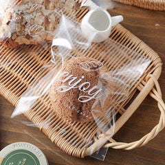 100pcs Clear Toast Sandwich Bread Ziplock Bag Food Packaging Vacuum Sealer Bags