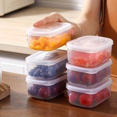 3pcs Portable Ration Lunch Box Sushi Box Crisper Food Storage Containers