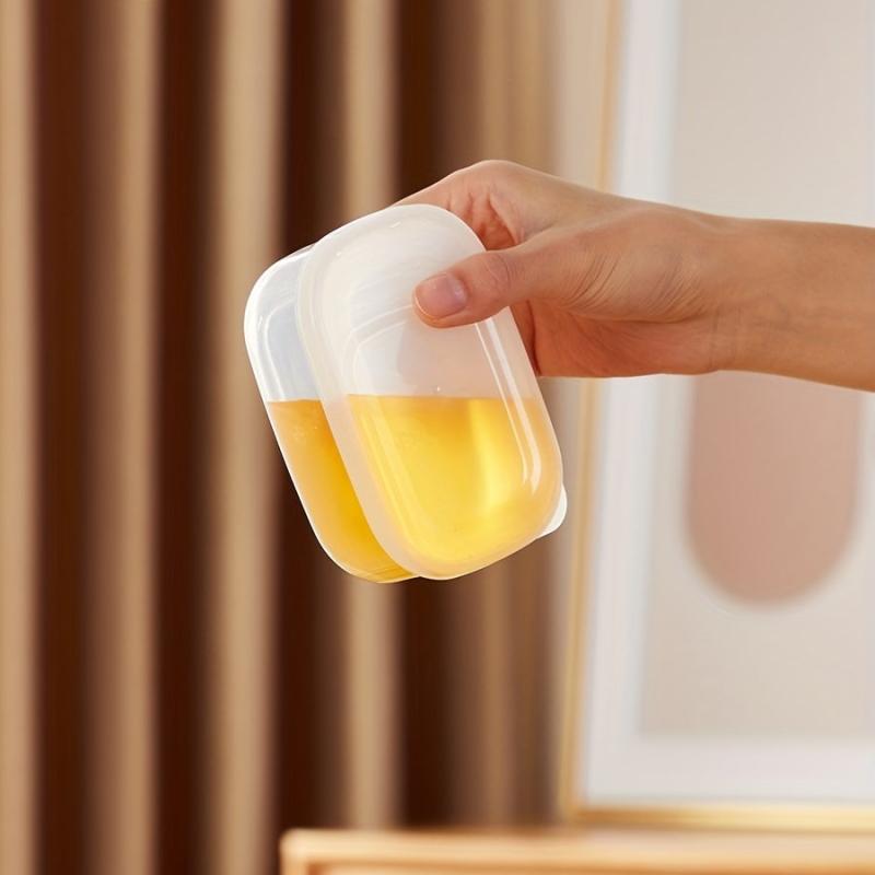 3pcs Portable Ration Lunch Box Sushi Box Crisper Food Storage Containers