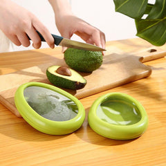 4pcs Avocado Preservation Box Food Storage Container Freshkeeping Covers
