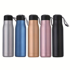 550ML Insulated Stainless Steel Water Bottle for Fitness Outdoor Sports