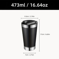 Stainless Steel Thermal Tumbler - Hot & Cold Drinks On-The-Go