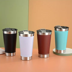 Stainless Steel Thermal Tumbler - Hot & Cold Drinks On-The-Go