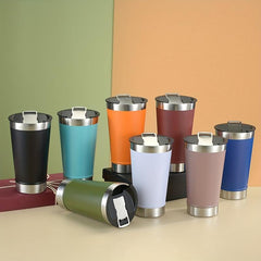 Stainless Steel Thermal Tumbler - Hot & Cold Drinks On-The-Go