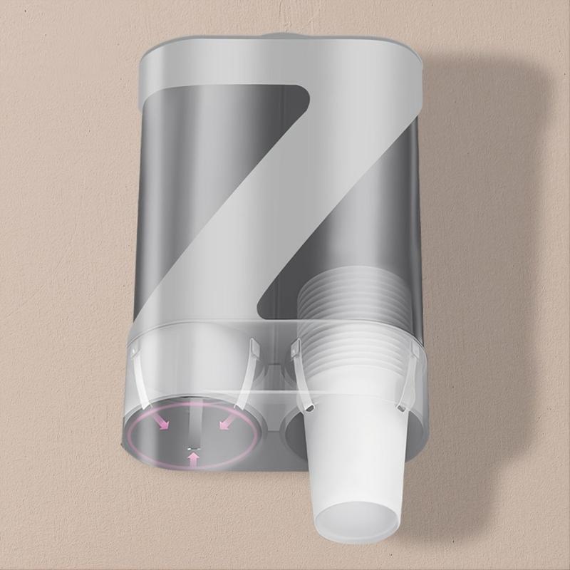 Wall Mounted Paper Cup Holder No More Messy Punches