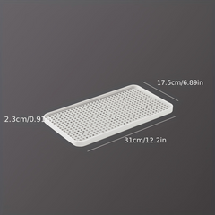 Grey Drain Board for Serving Fruit and Vegetables